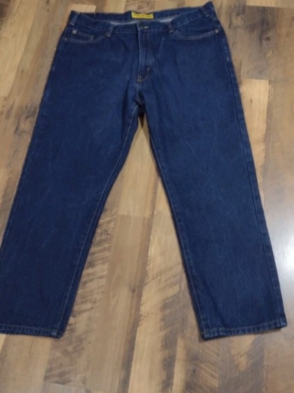 Real Ranch Men's Denim Jeans Workwear  Size 40x30 Dark Blue